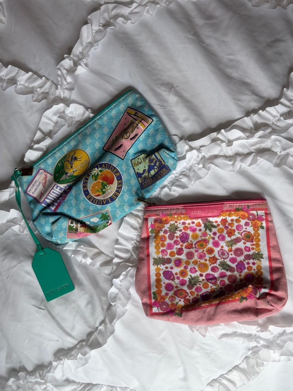 Estee Lauder makeup bags